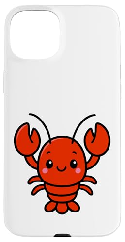Kawaii Hummer, bezauberndes Meerestier-Design Hülle für iPhone 15 Plus Kawaii Hummer, bezauberndes Meerestier-Design Hülle für iPhone 15 Plus von Geonetiqué Designs