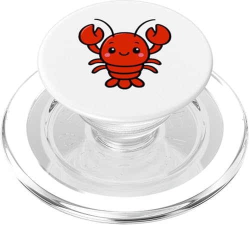 Kawaii Hummer, bezauberndes Meerestier-Design PopSockets PopGrip für MagSafe von Geonetiqué Designs