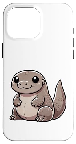 Kawaii Komodo Drache Kunst Cute Cartoon Reptil Hülle für iPhone 16 Pro Max Kawaii Komodo Drache Kunst Cute Cartoon Reptil Hülle für iPhone 16 Pro Max von Geonetiqué Designs
