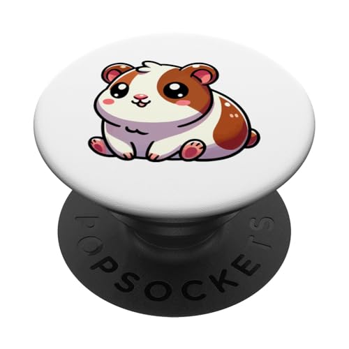 Kawaii Meerschweinchen - Süßes molliges Nager Tier PopSockets Klebender PopGrip Kawaii Meerschweinchen - Süßes molliges Nager Tier PopSockets Klebender PopGrip von Geonetiqué Designs