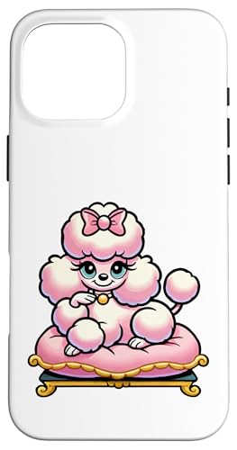 Kawaii Pudel, niedlicher flauschiger Hund Kunst Hülle für iPhone 16 Pro Max Kawaii Pudel, niedlicher flauschiger Hund Kunst Hülle für iPhone 16 Pro Max von Geonetiqué Designs