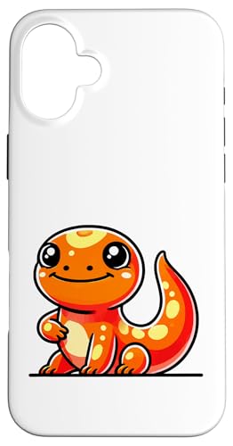 Kawaii-Salamander-Design, niedliche Amphibienkunst Hülle für iPhone 16 Plus Kawaii-Salamander-Design, niedliche Amphibienkunst Hülle für iPhone 16 Plus von Geonetiqué Designs