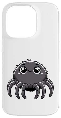Kawaii Spider Art Cute Arachnid Cartoon Big-Eyed Spider Hülle für iPhone 14 Pro von Geonetiqué Designs