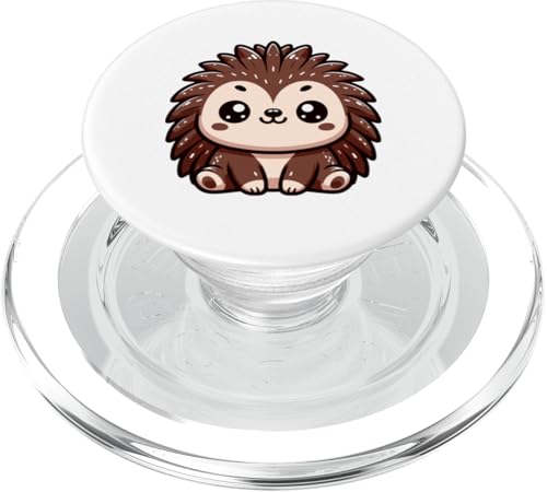Kawaii Stachelschwein - Entzückendes Tierdesign PopSockets PopGrip für MagSafe von Geonetiqué Designs