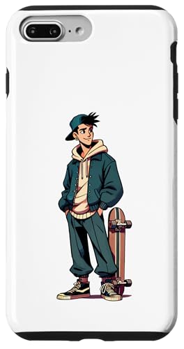 Skater Boy - Grunge Skateboarding Graphic Design Hülle für iPhone 7 Plus/8 Plus Skater Boy - Grunge Skateboarding Graphic Design Hülle für iPhone 7 Plus/8 Plus von Geonetiqué Designs