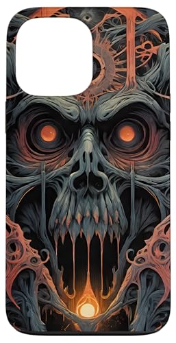 Totenkopf Dark Fantasy Horror Illustration Hülle für iPhone 13 Pro Max Totenkopf Dark Fantasy Horror Illustration Hülle für iPhone 13 Pro Max von Geonetiqué Designs