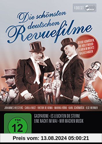 Die schönsten deutschen Revue-Filme [4 DVDs] von Georg Jacoby