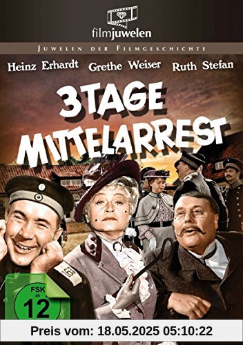 Drei Tage Mittelarrest - mit Heinz Erhardt (Filmjuwelen) von Georg Jacoby