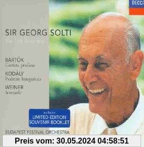 Last Recordings - Cantata Profana u.a. von Georg Solti
