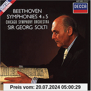 Sinfonien 4+5 von Georg Solti
