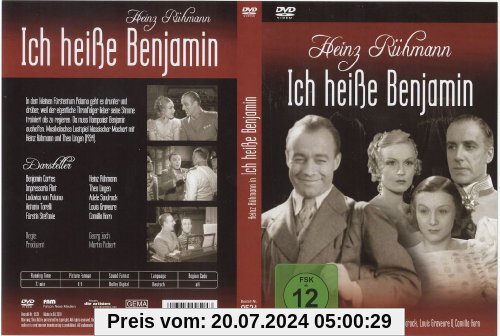 Heinz Rühmann - Ich heisse Benjamin von Georg Zoch