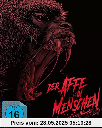 Der Affe im Menschen (George A. Romero) - Mediabook (+ DVD) (+ Bonus-Blu-ray) von George A. Romero