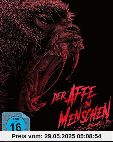Der Affe im Menschen (George A. Romero) - Mediabook (+ DVD) (+ Bonus-Blu-ray) von George A. Romero
