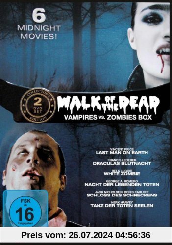 Walk of the Dead - Vampires vs. Zombies Box [2 DVDs] von George A. Romero