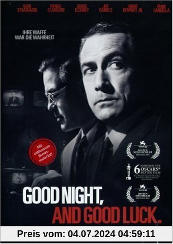 Good Night, and Good Luck von George Clooney