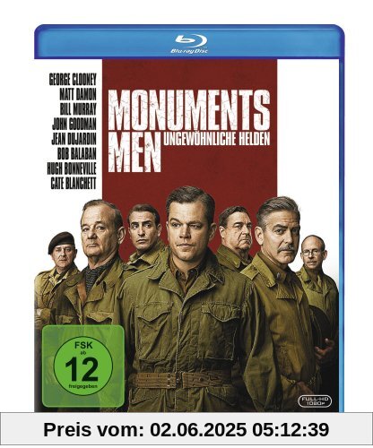 Monuments Men - Ungewöhnliche Helden [Blu-ray] von George Clooney