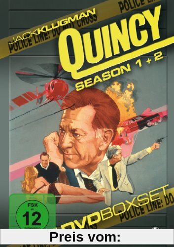 Quincy - Season 1 + 2 [5 DVDs] von George Fenady