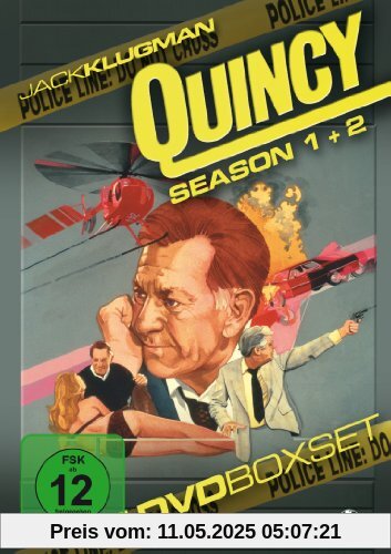 Quincy - Season 1 + 2 [5 DVDs] von George Fenady