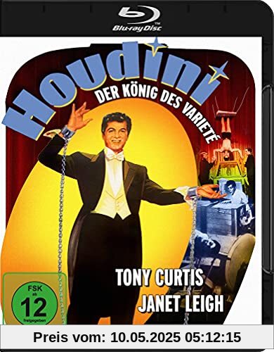 Houdini, der König des Varieté [Blu-ray] von George Marshall