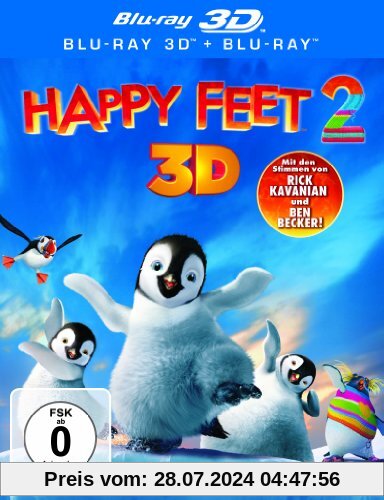 Happy Feet 2 (+ Blu-ray) [Blu-ray 3D] von George Miller