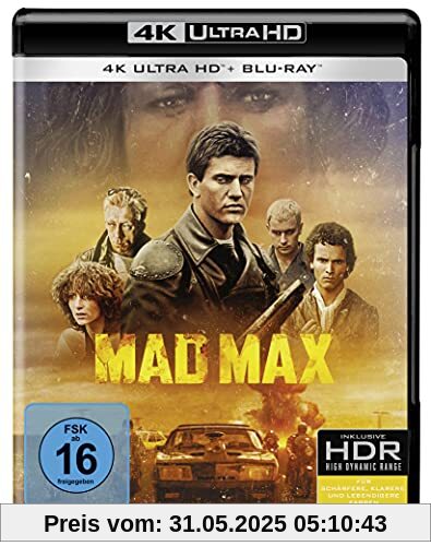 Mad Max (4K Ultra HD) (+ Blu-ray 2D) von George Miller