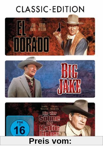 El Dorado / Big Jake / Die vier Söhne der Katie Elder [3 DVDs] von George Sherman
