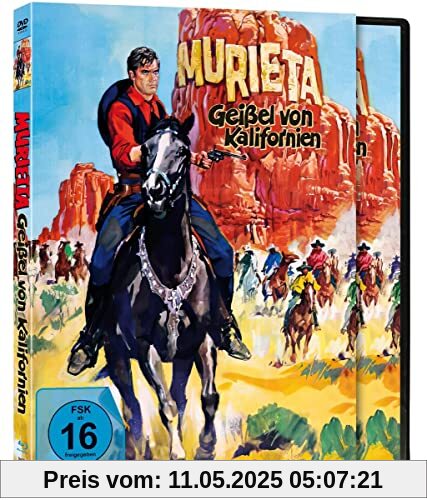 MURIETTA - Geißel von Kalifornien -Cover A - Blu-ray & DVD im Schuber - Limited Deluxe Edition plus Booklet MURIETTA - Geißel von Kalifornien -Cover A - Blu-ray & DVD im Schuber - Limited Deluxe Edition plus Booklet von George Sherman