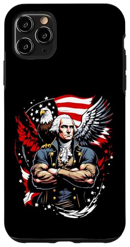 Georger Washington Outfit im USA Amerika Design 4th of July Hülle für iPhone 11 Pro Max Georger Washington Outfit im USA Amerika Design 4th of July Hülle für iPhone 11 Pro Max von Georger Washington Grafik für Herren und Damen USA