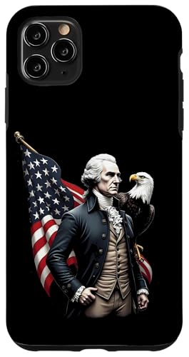 Georger Washington Outfit im USA Amerika Design 4th of July Hülle für iPhone 11 Pro Max Georger Washington Outfit im USA Amerika Design 4th of July Hülle für iPhone 11 Pro Max von Georger Washington Grafik für Herren und Damen USA