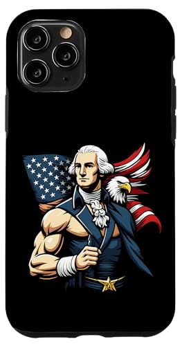 Georger Washington Outfit im USA Amerika Design 4th of July Hülle für iPhone 11 Pro Georger Washington Outfit im USA Amerika Design 4th of July Hülle für iPhone 11 Pro von Georger Washington Grafik für Herren und Damen USA