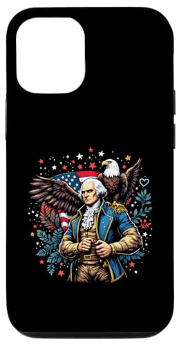 Georger Washington Outfit im USA Amerika Design 4th of July Hülle für iPhone 12/12 Pro Georger Washington Outfit im USA Amerika Design 4th of July Hülle für iPhone 12/12 Pro von Georger Washington Grafik für Herren und Damen USA