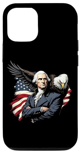Georger Washington Outfit im USA Amerika Design 4th of July Hülle für iPhone 12/12 Pro Georger Washington Outfit im USA Amerika Design 4th of July Hülle für iPhone 12/12 Pro von Georger Washington Grafik für Herren und Damen USA
