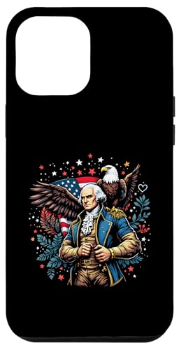 Georger Washington Outfit im USA Amerika Design 4th of July Hülle für iPhone 12 Pro Max Georger Washington Outfit im USA Amerika Design 4th of July Hülle für iPhone 12 Pro Max von Georger Washington Grafik für Herren und Damen USA