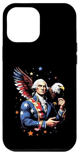 Georger Washington Outfit im USA Amerika Design 4th of July Hülle für iPhone 12 Pro Max Georger Washington Outfit im USA Amerika Design 4th of July Hülle für iPhone 12 Pro Max von Georger Washington Grafik für Herren und Damen USA