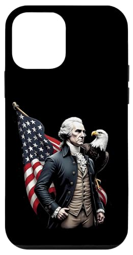 Georger Washington Outfit im USA Amerika Design 4th of July Hülle für iPhone 12 mini Georger Washington Outfit im USA Amerika Design 4th of July Hülle für iPhone 12 mini von Georger Washington Grafik für Herren und Damen USA