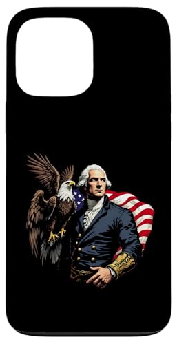 Georger Washington Outfit im USA Amerika Design 4th of July Hülle für iPhone 13 Pro Max Georger Washington Outfit im USA Amerika Design 4th of July Hülle für iPhone 13 Pro Max von Georger Washington Grafik für Herren und Damen USA