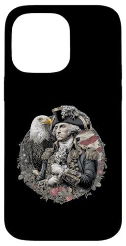 Georger Washington Outfit im USA Amerika Design 4th of July Hülle für iPhone 14 Pro Max Georger Washington Outfit im USA Amerika Design 4th of July Hülle für iPhone 14 Pro Max von Georger Washington Grafik für Herren und Damen USA