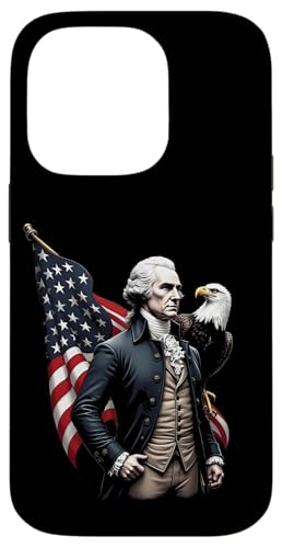 Georger Washington Outfit im USA Amerika Design 4th of July Hülle für iPhone 14 Pro Georger Washington Outfit im USA Amerika Design 4th of July Hülle für iPhone 14 Pro von Georger Washington Grafik für Herren und Damen USA