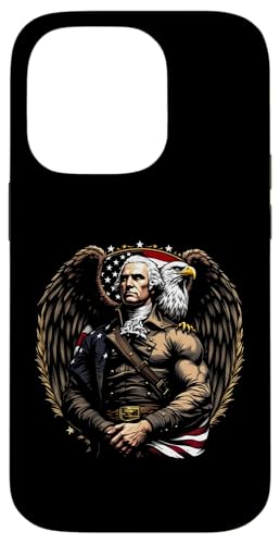 Georger Washington Outfit im USA Amerika Design 4th of July Hülle für iPhone 14 Pro Georger Washington Outfit im USA Amerika Design 4th of July Hülle für iPhone 14 Pro von Georger Washington Grafik für Herren und Damen USA