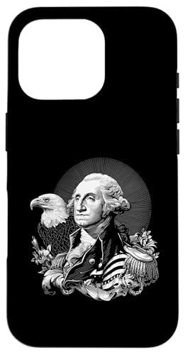 Georger Washington Outfit im USA Amerika Design 4th of July Hülle für iPhone 16 Pro Georger Washington Outfit im USA Amerika Design 4th of July Hülle für iPhone 16 Pro von Georger Washington Grafik für Herren und Damen USA