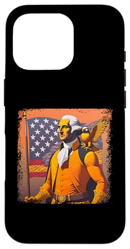 Georger Washington Outfit im USA Amerika Design 4th of July Hülle für iPhone 16 Pro Georger Washington Outfit im USA Amerika Design 4th of July Hülle für iPhone 16 Pro von Georger Washington Grafik für Herren und Damen USA