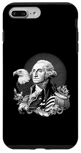 Georger Washington Outfit im USA Amerika Design 4th of July Hülle für iPhone 7 Plus/8 Plus Georger Washington Outfit im USA Amerika Design 4th of July Hülle für iPhone 7 Plus/8 Plus von Georger Washington Grafik für Herren und Damen USA