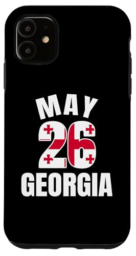 26. Mai Georgien Unabhängigkeitstag Hülle für iPhone 11 26. Mai Georgien Unabhängigkeitstag Hülle für iPhone 11 von Georgia Flag Designs Proud Georgian Heritage