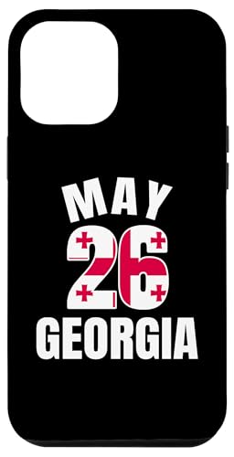26. Mai Georgien Unabhängigkeitstag Hülle für iPhone 12 Pro Max von Georgia Flag Designs Proud Georgian Heritage