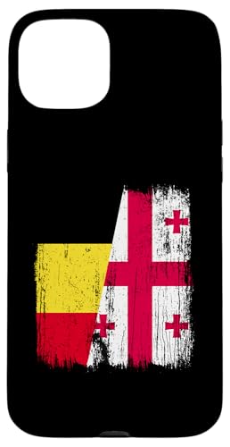 Belgien Georgien Halbe Flagge Belgische georgische Wurzeln Hülle für iPhone 15 Plus Belgien Georgien Halbe Flagge Belgische georgische Wurzeln Hülle für iPhone 15 Plus von Georgia Flag Designs Proud Georgian Heritage
