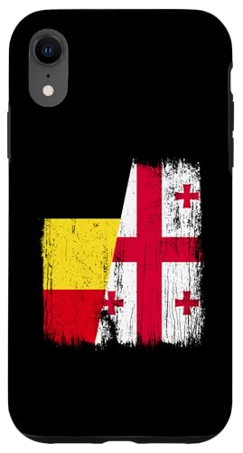 Belgien Georgien Halbe Flagge Belgische georgische Wurzeln Hülle für iPhone XR Belgien Georgien Halbe Flagge Belgische georgische Wurzeln Hülle für iPhone XR von Georgia Flag Designs Proud Georgian Heritage