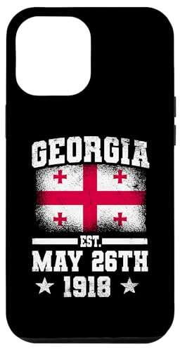 Georgia Est. 26. Mai 1918 Georgian Independence Day Wear Hülle für iPhone 12 Pro Max Georgia Est. 26. Mai 1918 Georgian Independence Day Wear Hülle für iPhone 12 Pro Max von Georgia Flag Designs Proud Georgian Heritage