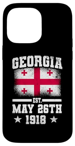 Georgia Est. 26. Mai 1918 Georgian Independence Day Wear Hülle für iPhone 14 Pro Max Georgia Est. 26. Mai 1918 Georgian Independence Day Wear Hülle für iPhone 14 Pro Max von Georgia Flag Designs Proud Georgian Heritage