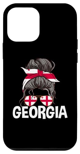 Georgia Girl Unordentlicher Haarknoten Georgische Frauen Hülle für iPhone 12 mini Georgia Girl Unordentlicher Haarknoten Georgische Frauen Hülle für iPhone 12 mini von Georgia Flag Designs Proud Georgian Heritage