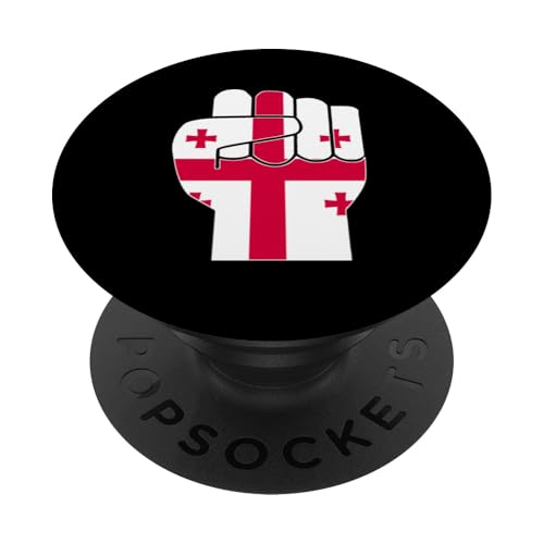 Georgian Flag Raised Faust Georgia Pride PopSockets Klebender PopGrip Georgian Flag Raised Faust Georgia Pride PopSockets Klebender PopGrip von Georgia Flag Designs Proud Georgian Heritage
